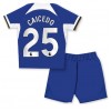 Chelsea Moises Caicedo #25 Heimtrikot 2023-24 Kurzarm (+ kurze hosen)